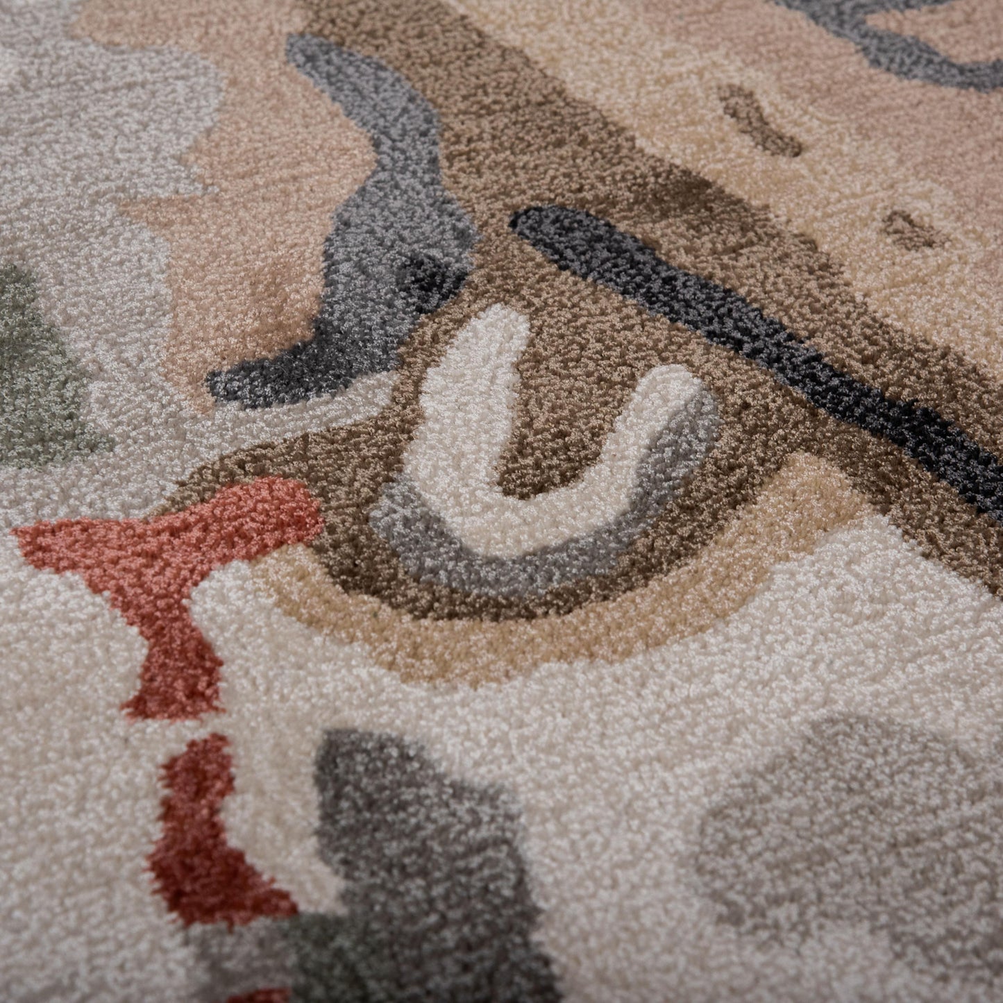 Kinetic KIN660 Charcoal Hand Tufted Rug - Rizzy