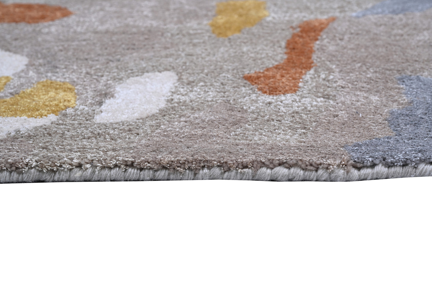 Kolkata A13990 Ivory Hand Woven Rug - Rizzy