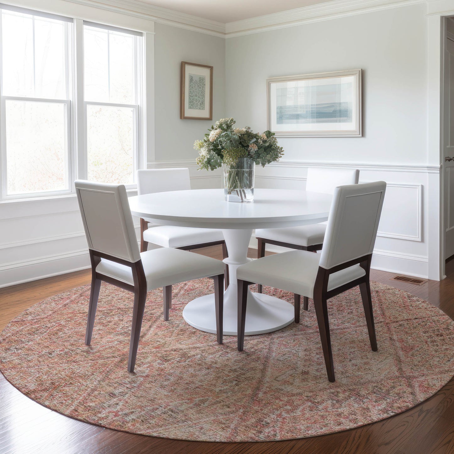 Machine Made Karaj KJ10 Pink - Dalyn Rugs
