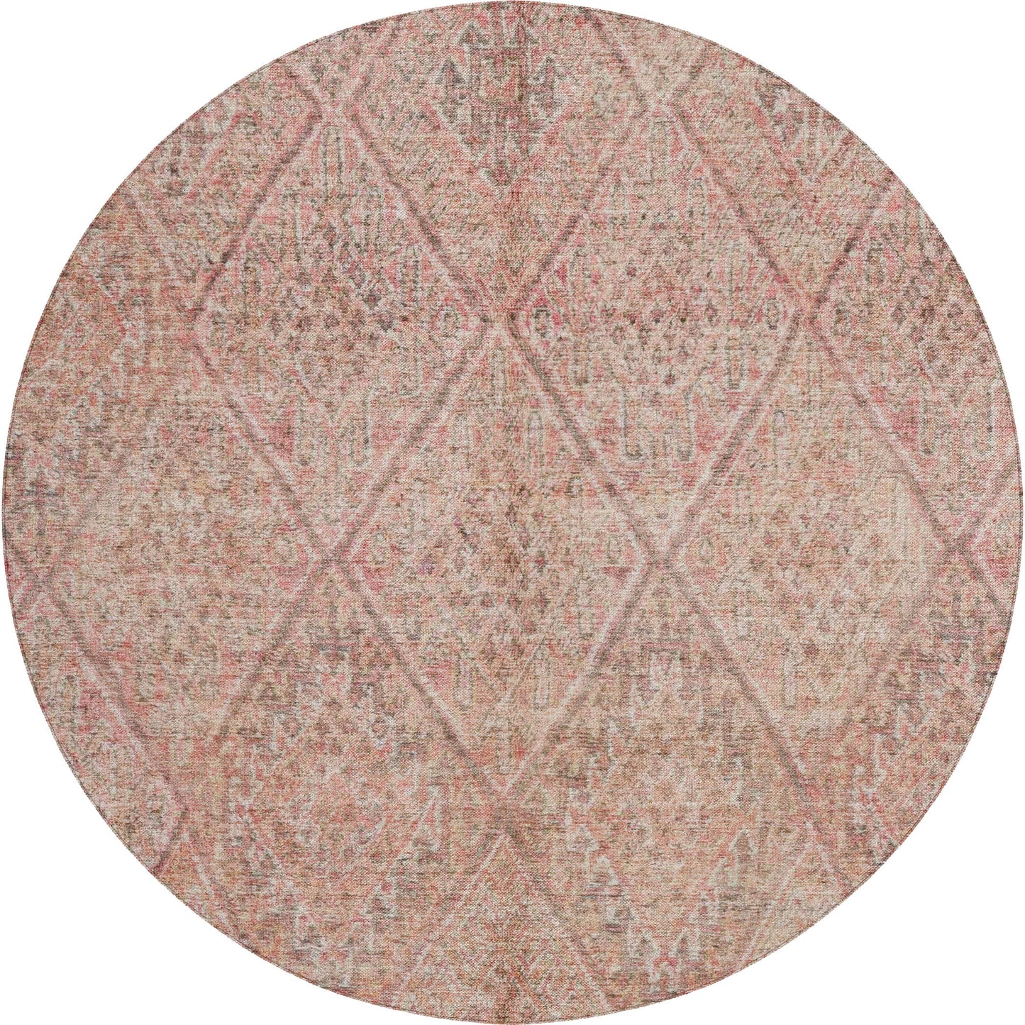 Machine Made Karaj KJ10 Pink - Dalyn Rugs