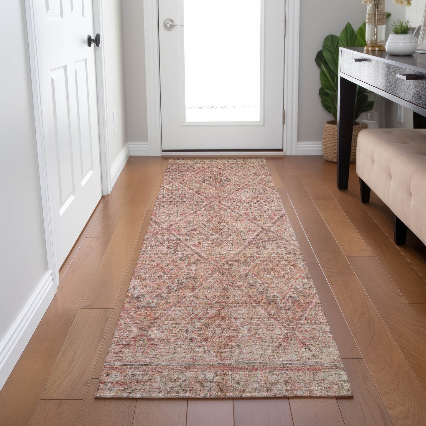 Machine Made Karaj KJ10 Pink - Dalyn Rugs