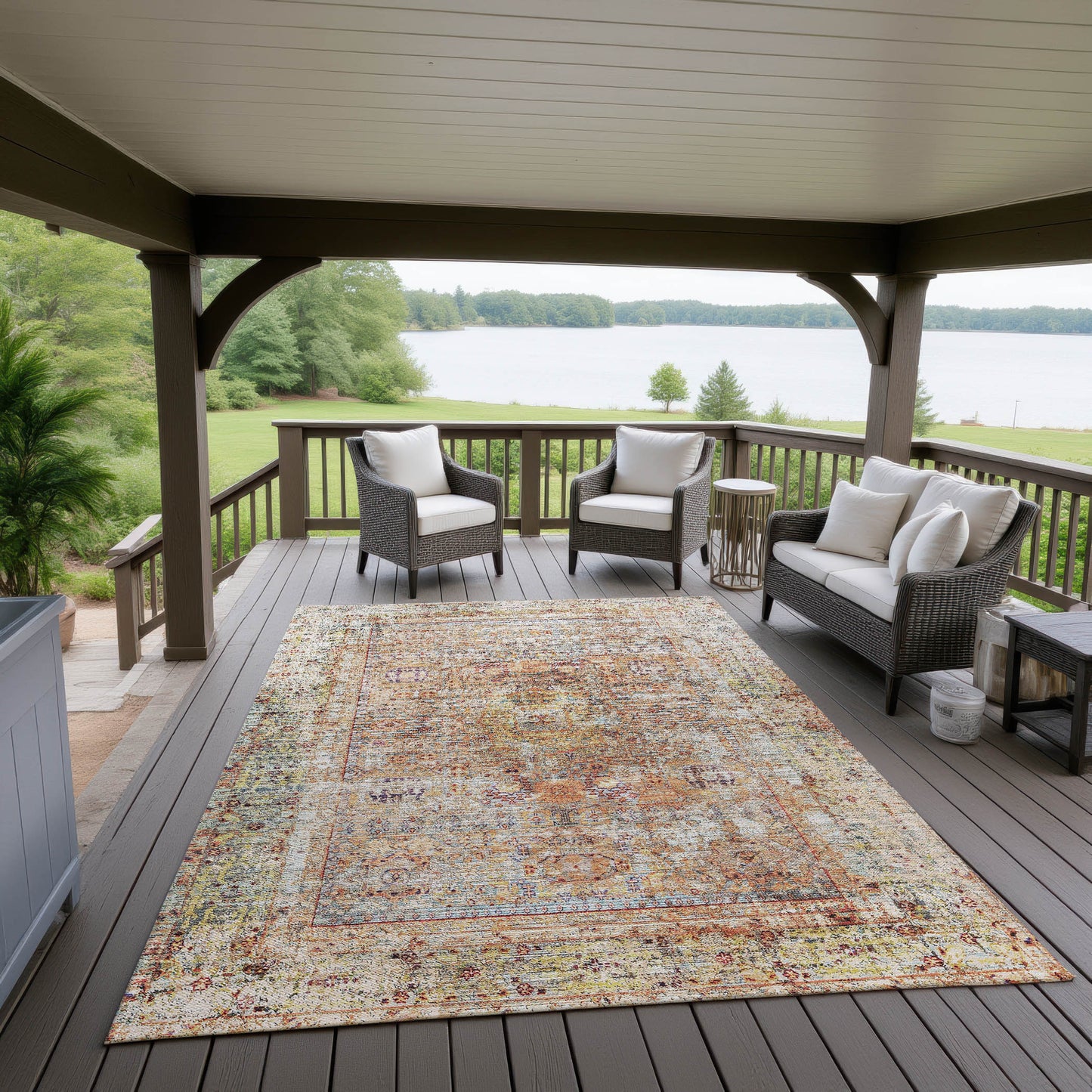 Machine Made Karaj KJ1 Coral - Dalyn Rugs