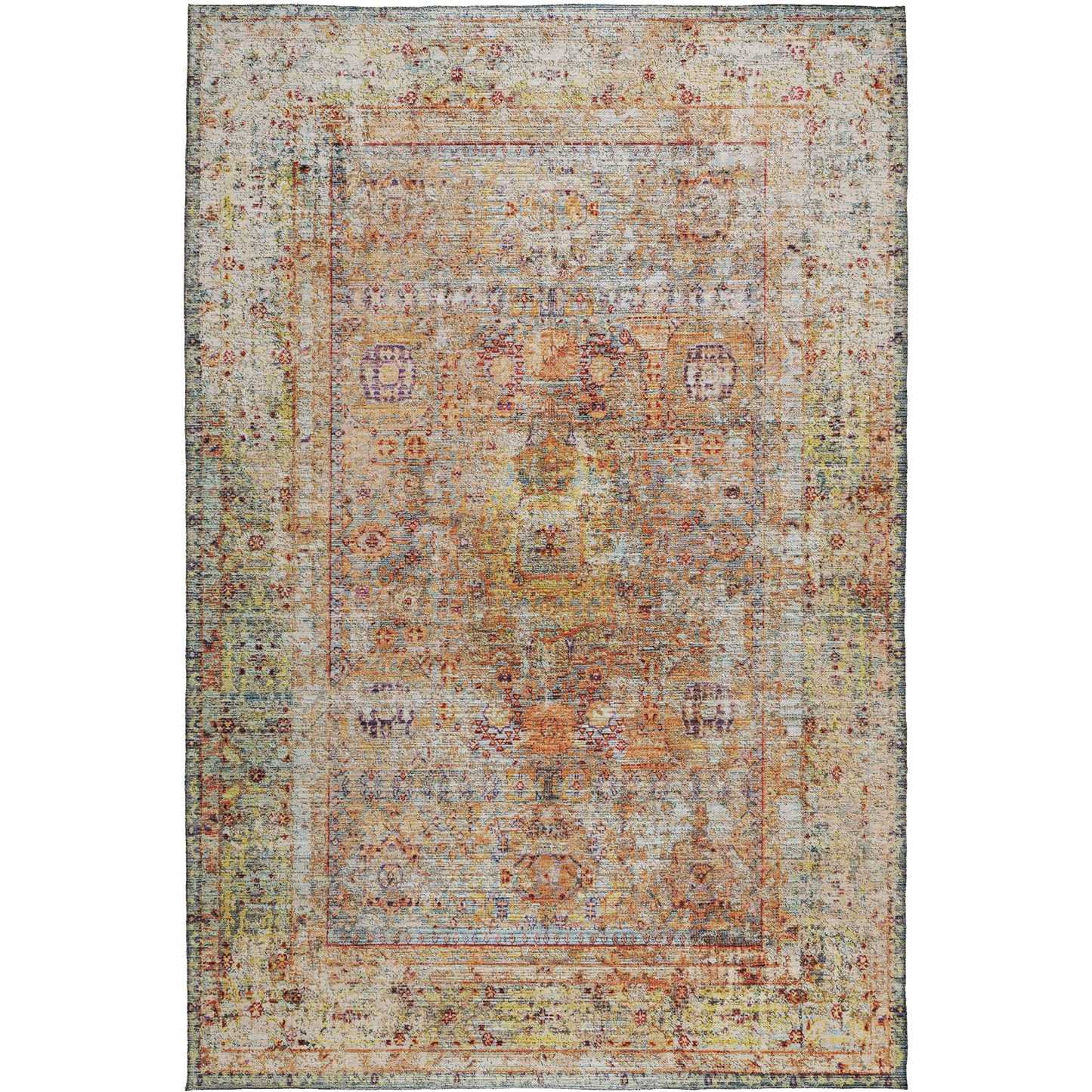 Machine Made Karaj KJ1 Coral - Dalyn Rugs