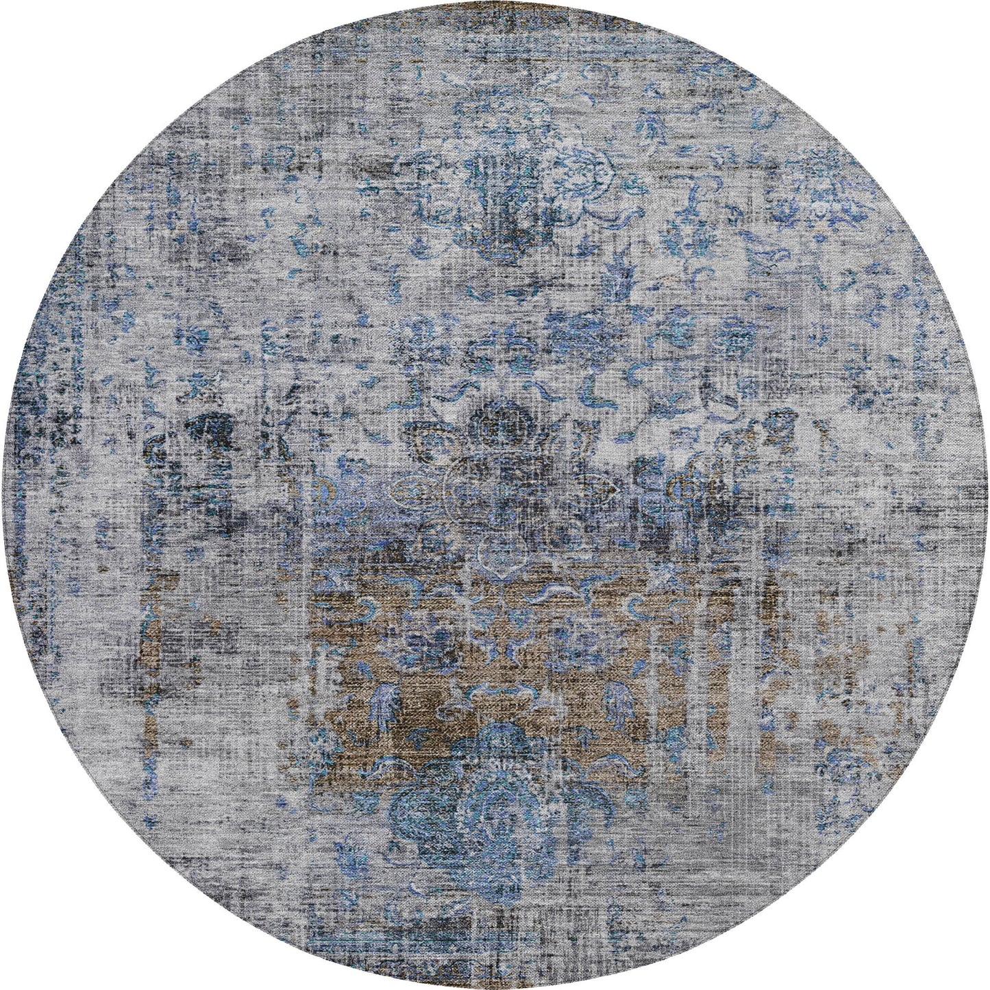 Machine Made Karaj KJ2 Blue - Dalyn Rugs