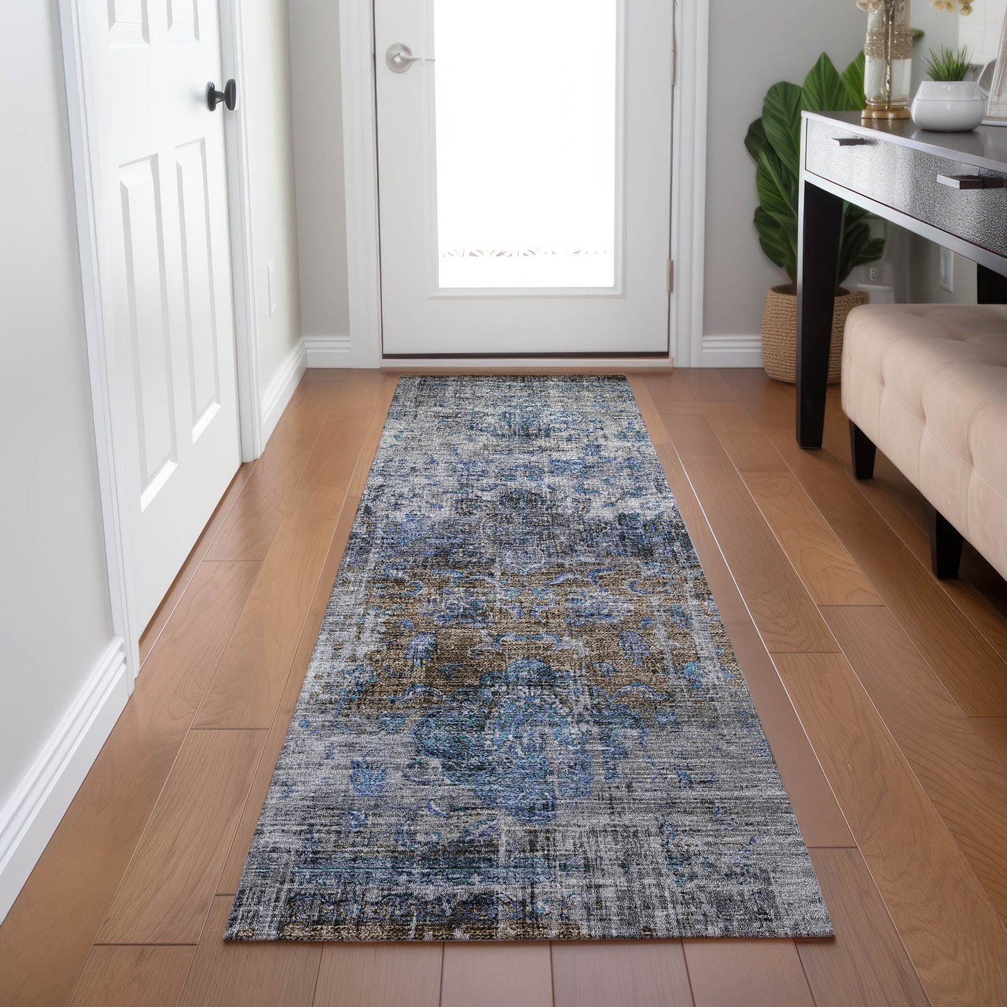 Machine Made Karaj KJ2 Blue - Dalyn Rugs