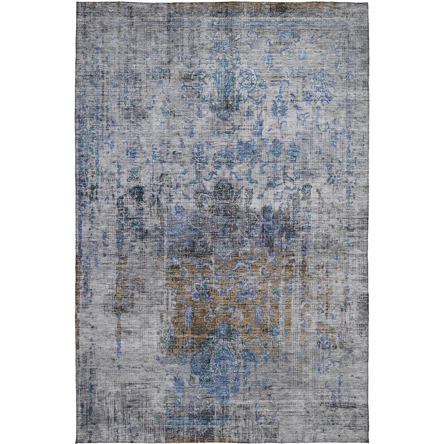 Machine Made Karaj KJ2 Blue - Dalyn Rugs