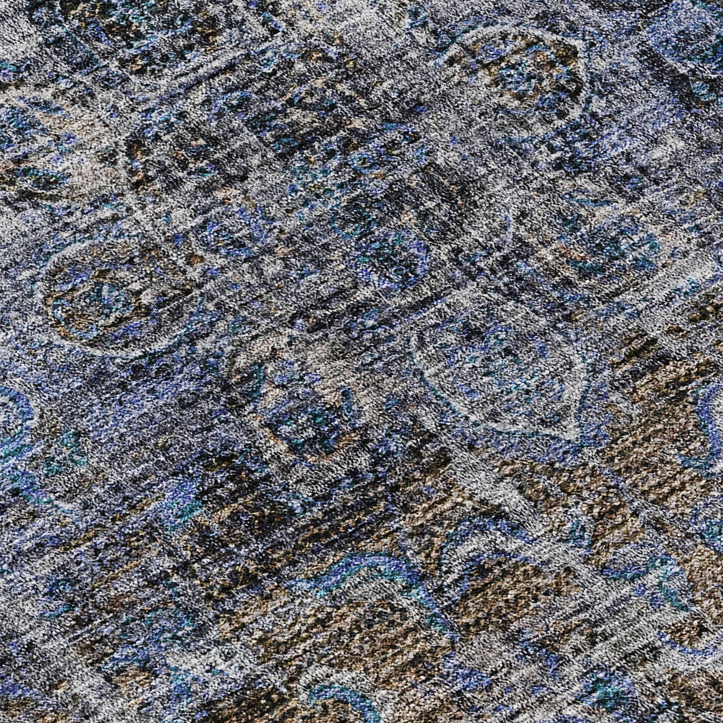 Machine Made Karaj KJ2 Blue - Dalyn Rugs