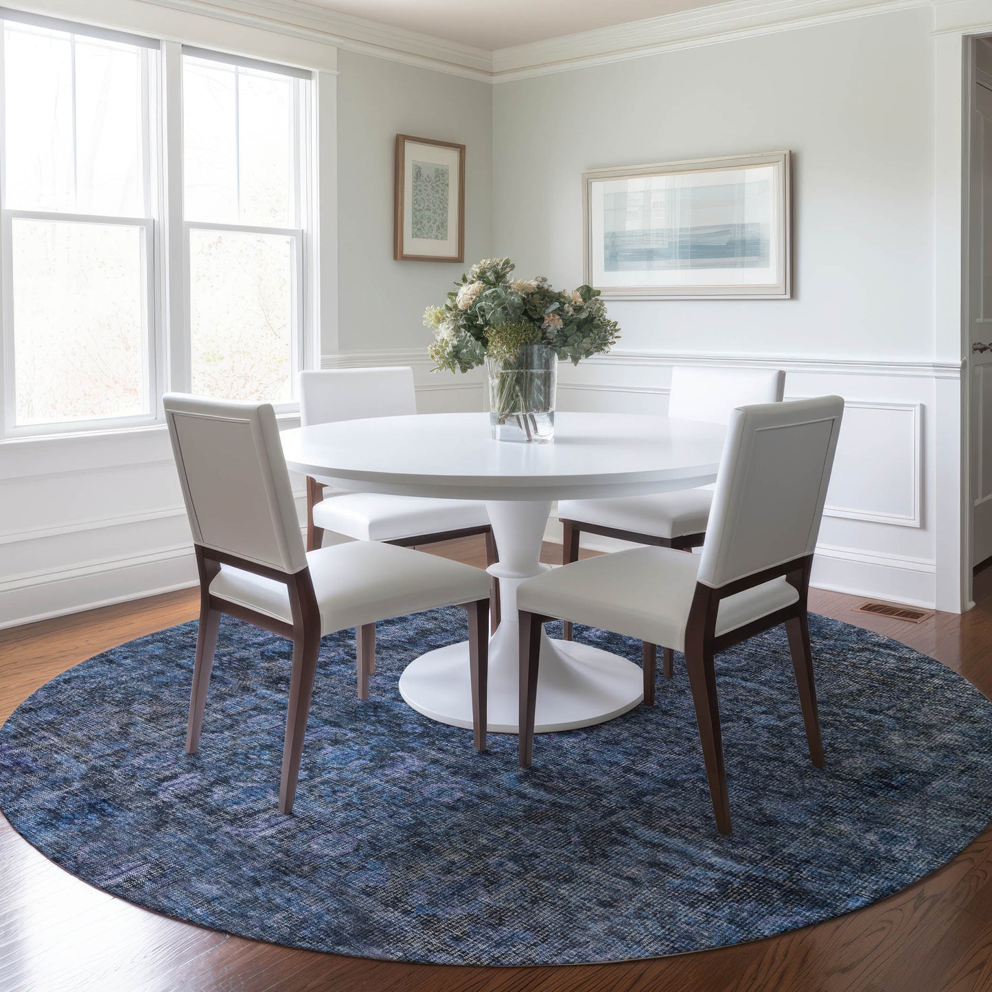 Machine Made Karaj KJ3 Blue - Dalyn Rugs