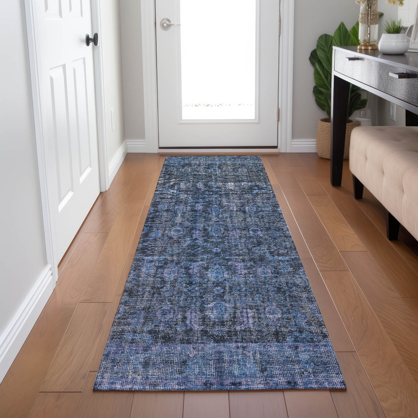 Machine Made Karaj KJ3 Blue - Dalyn Rugs