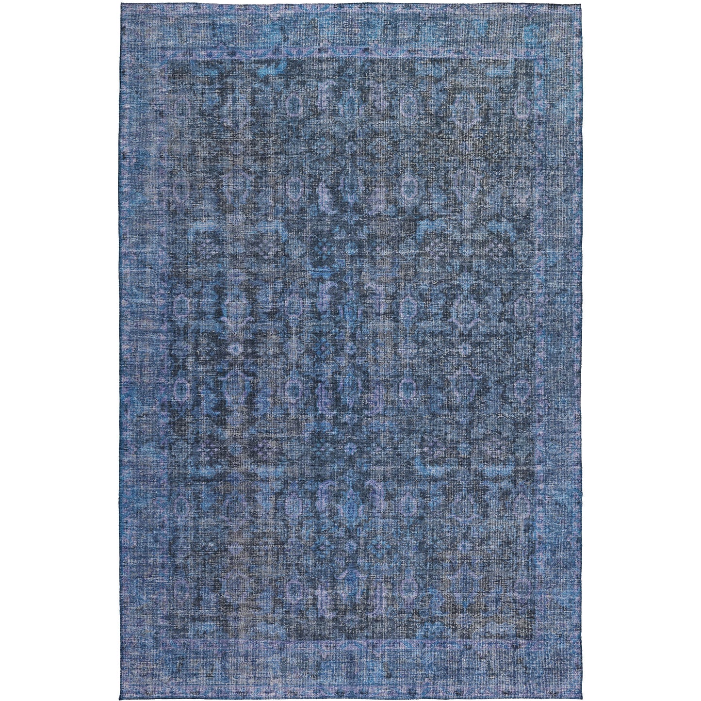 Machine Made Karaj KJ3 Blue - Dalyn Rugs