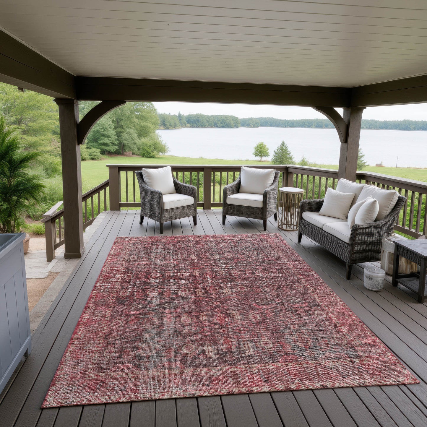 Machine Made Karaj KJ3 Pink - Dalyn Rugs