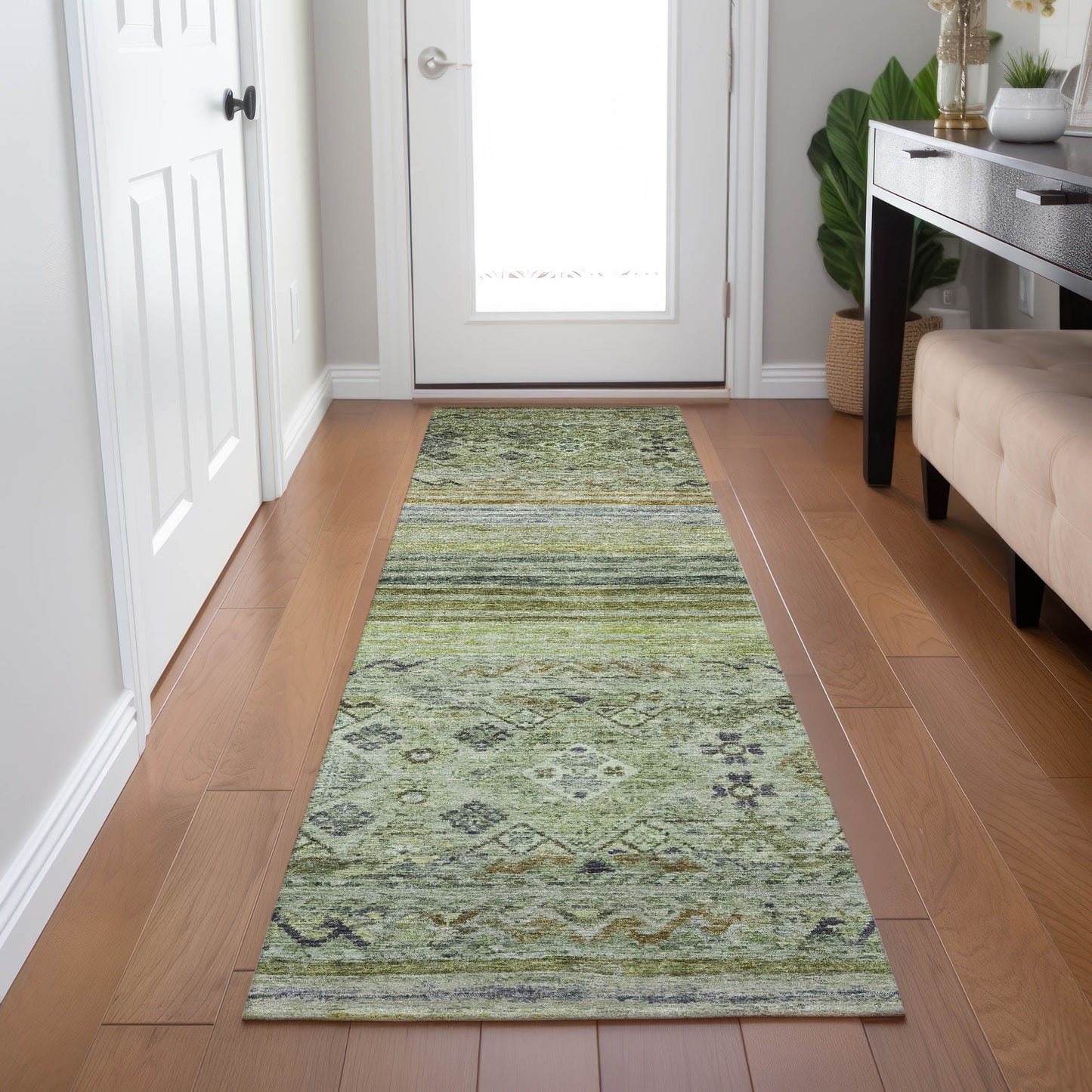 Machine Made Karaj KJ4 Aloe - Dalyn Rugs