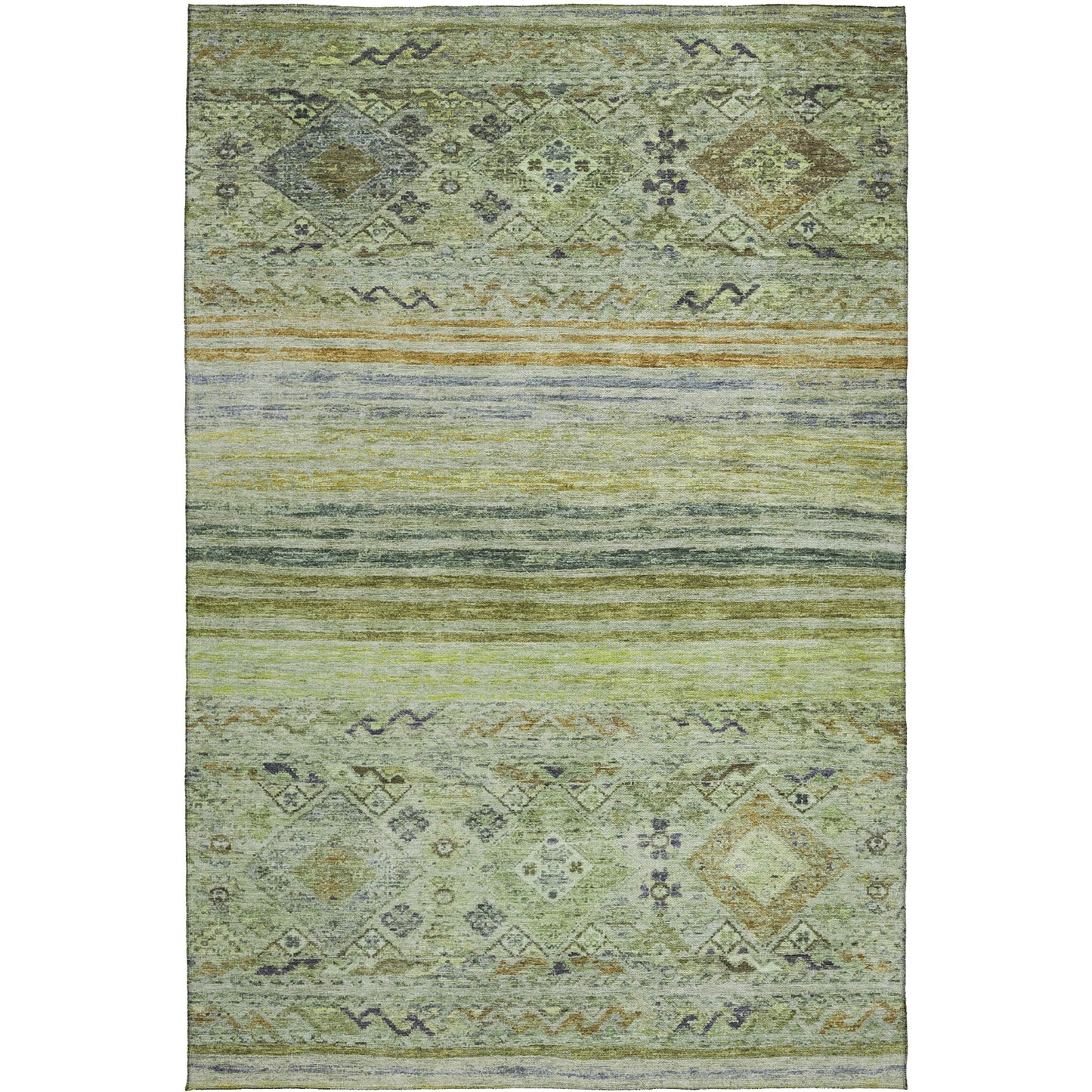 Machine Made Karaj KJ4 Aloe - Dalyn Rugs