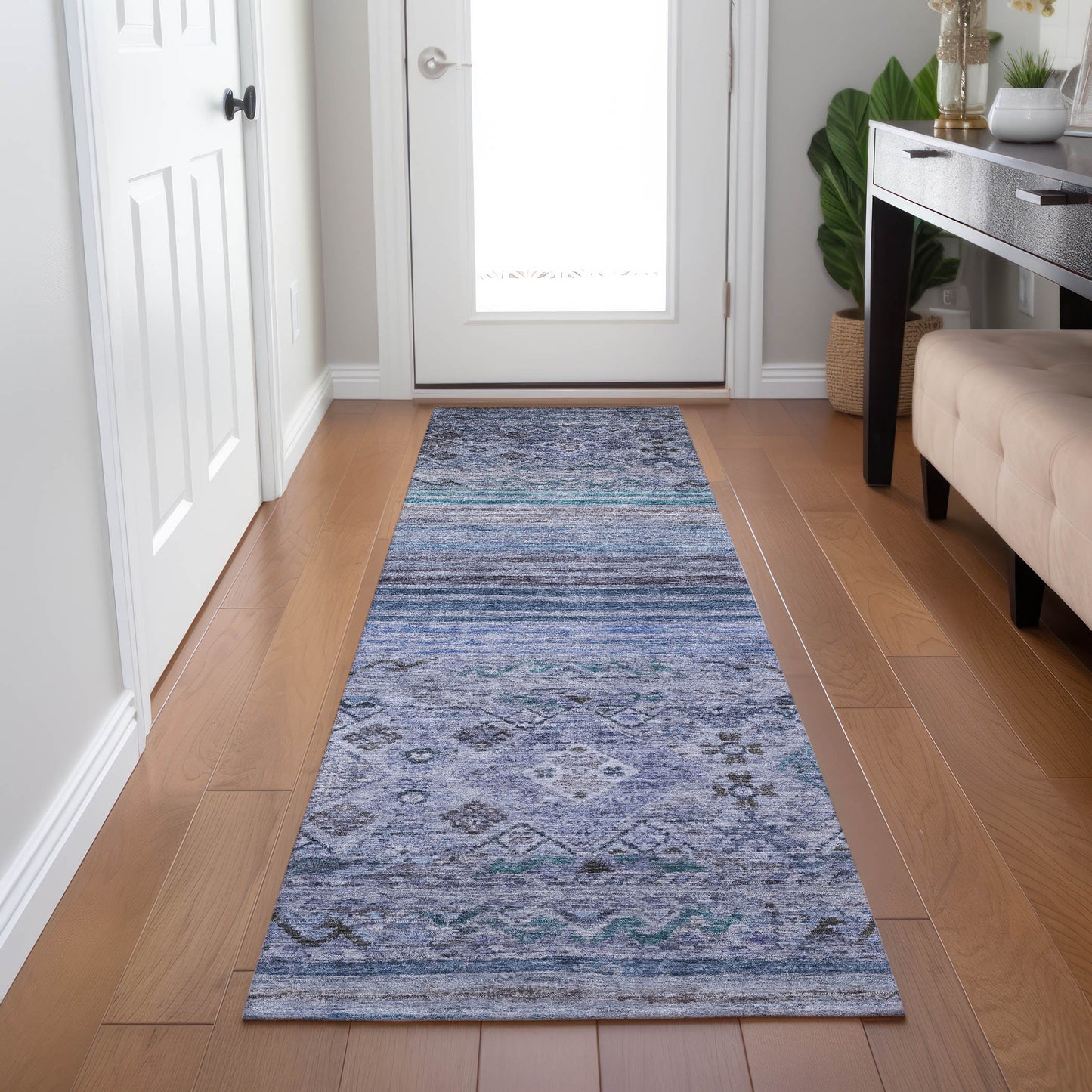 Machine Made Karaj KJ4 Blue - Dalyn Rugs