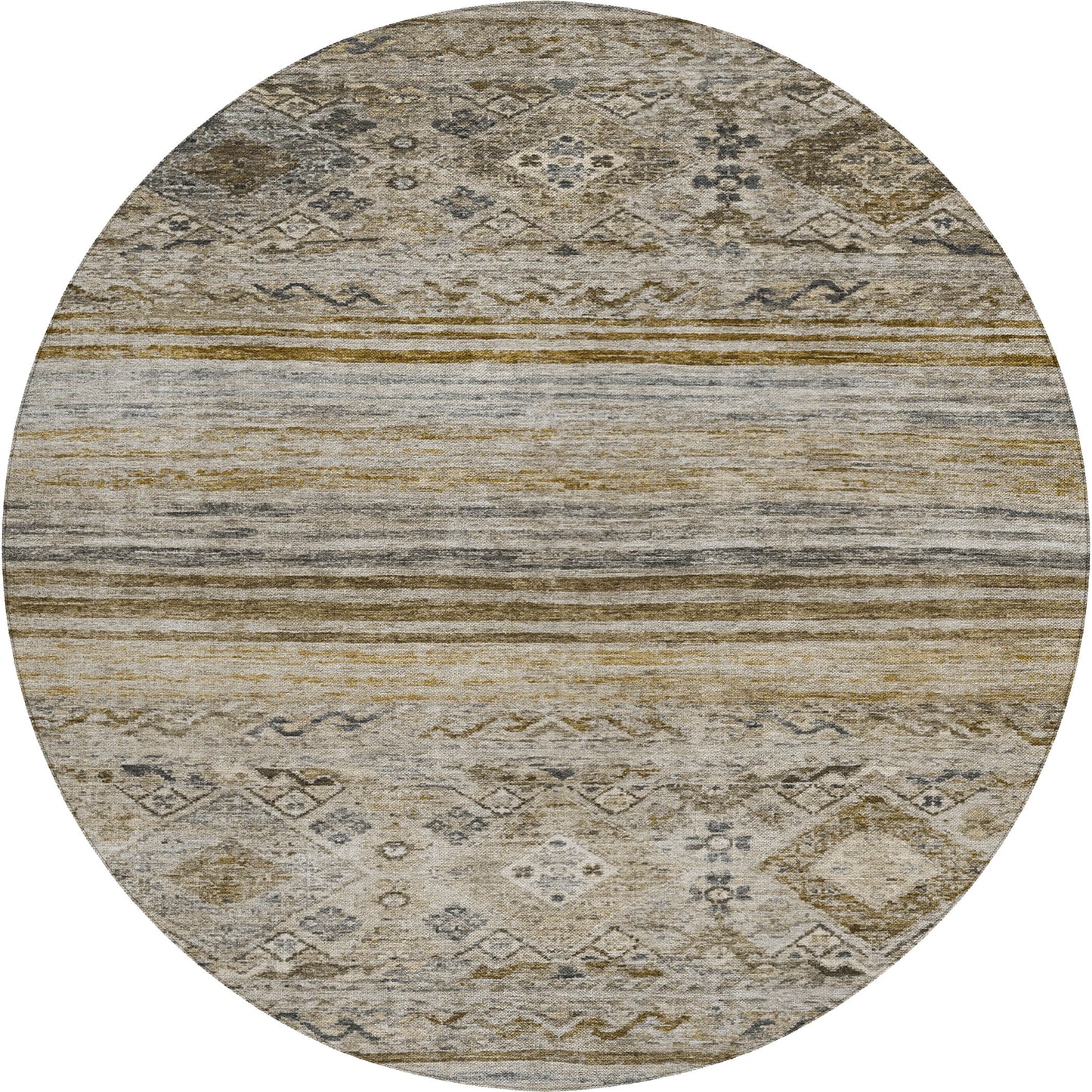 Machine Made Karaj KJ4 Brown - Dalyn Rugs