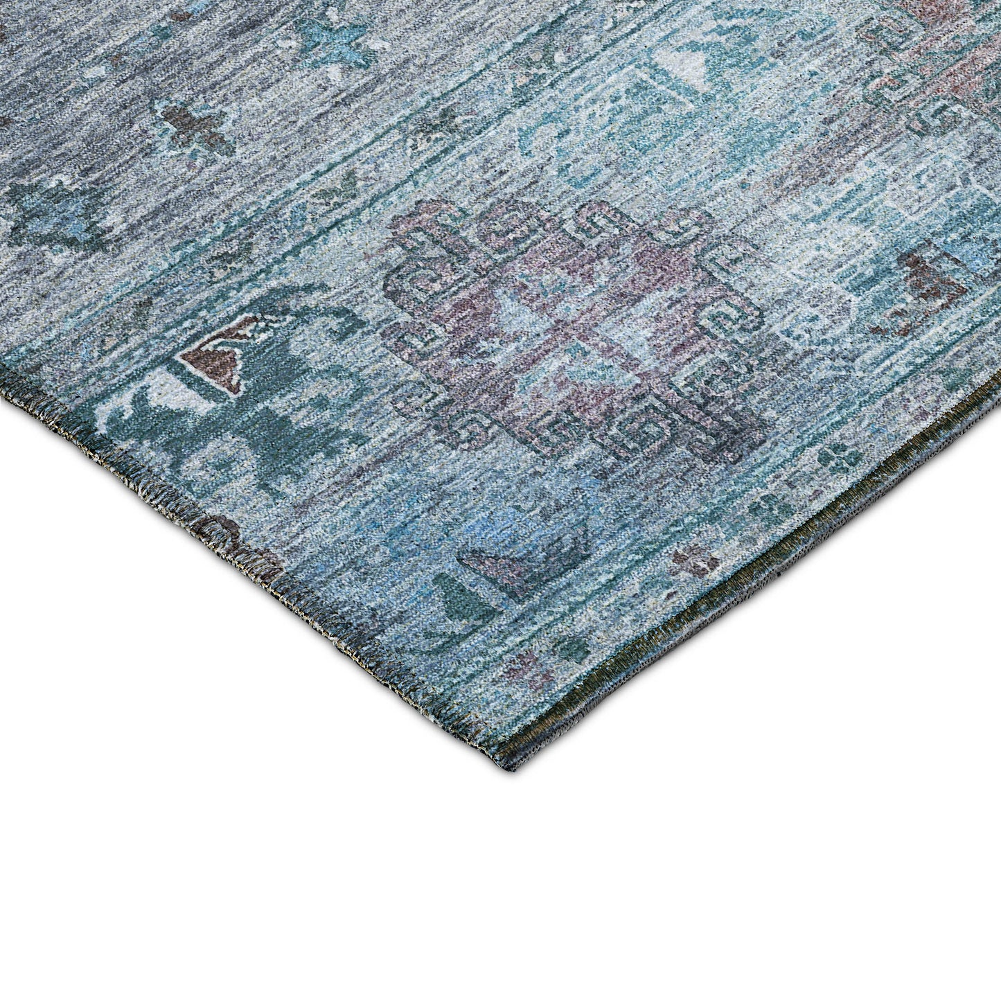 Machine Made Karaj KJ5 Blue - Dalyn Rugs
