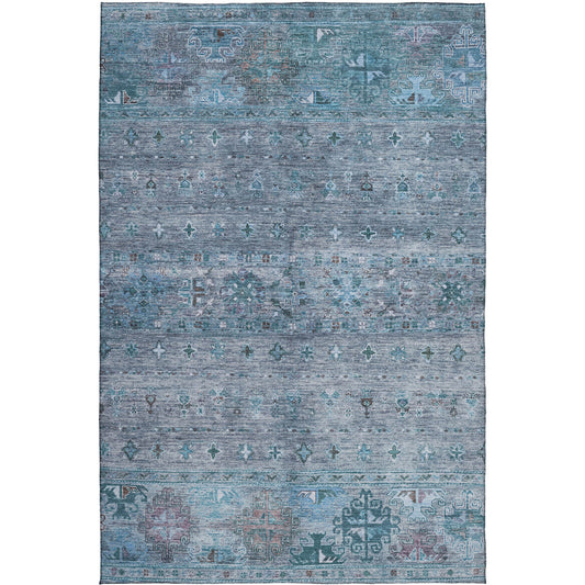 Machine Made Karaj KJ5 Blue - Dalyn Rugs
