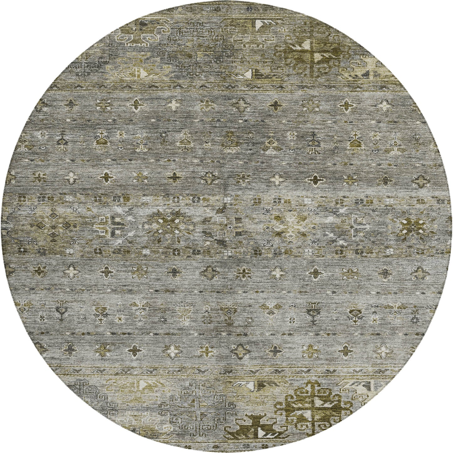 Machine Made Karaj KJ5 Pewter - Dalyn Rugs
