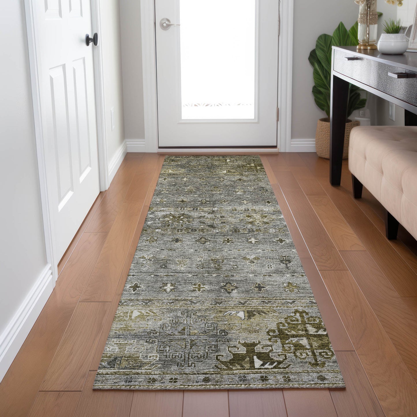 Machine Made Karaj KJ5 Pewter - Dalyn Rugs