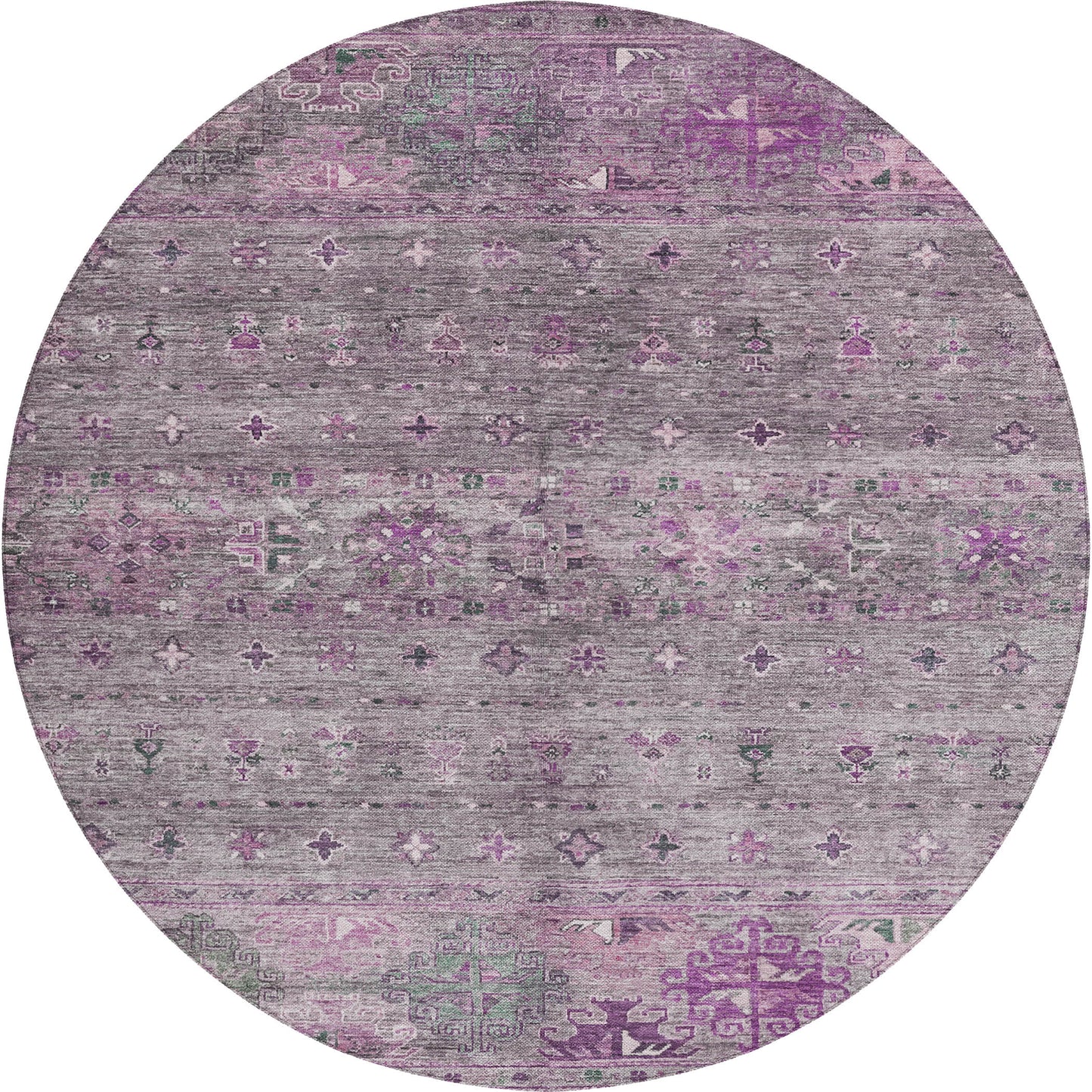 Machine Made Karaj KJ5 Purple - Dalyn Rugs