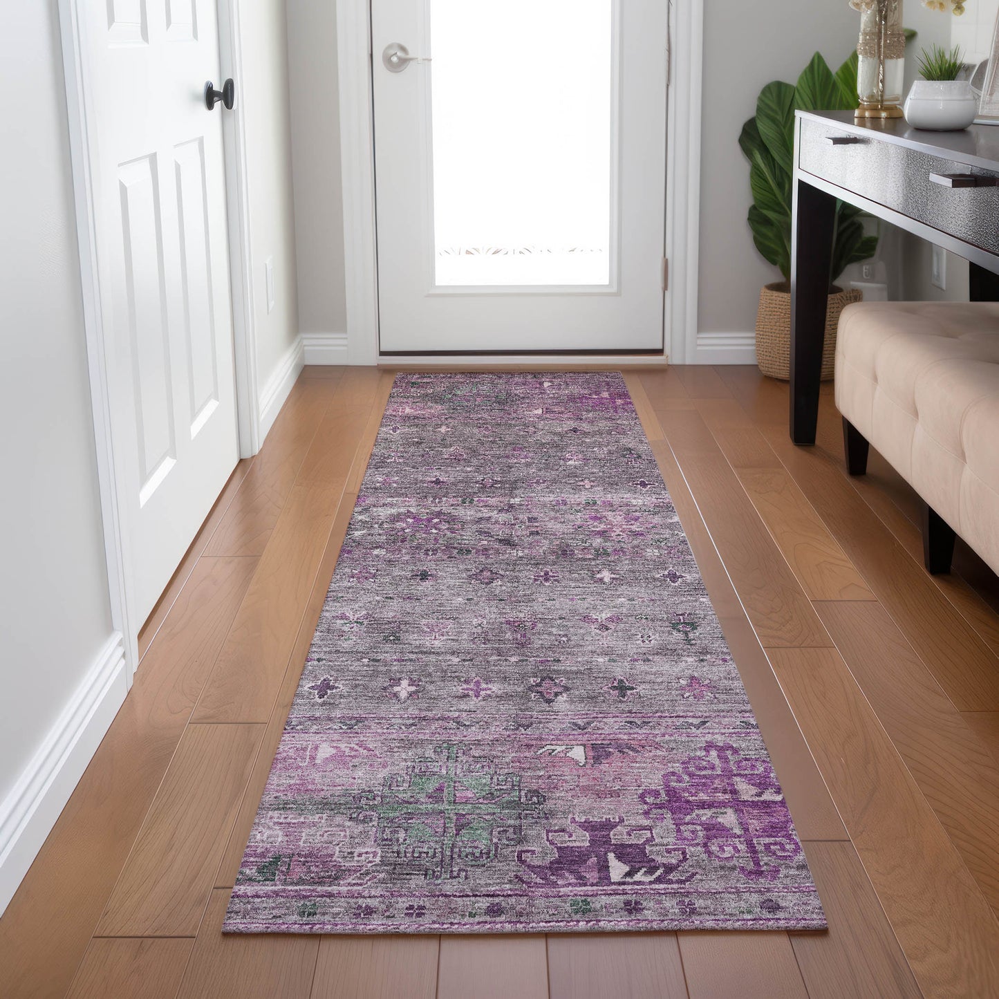 Machine Made Karaj KJ5 Purple - Dalyn Rugs