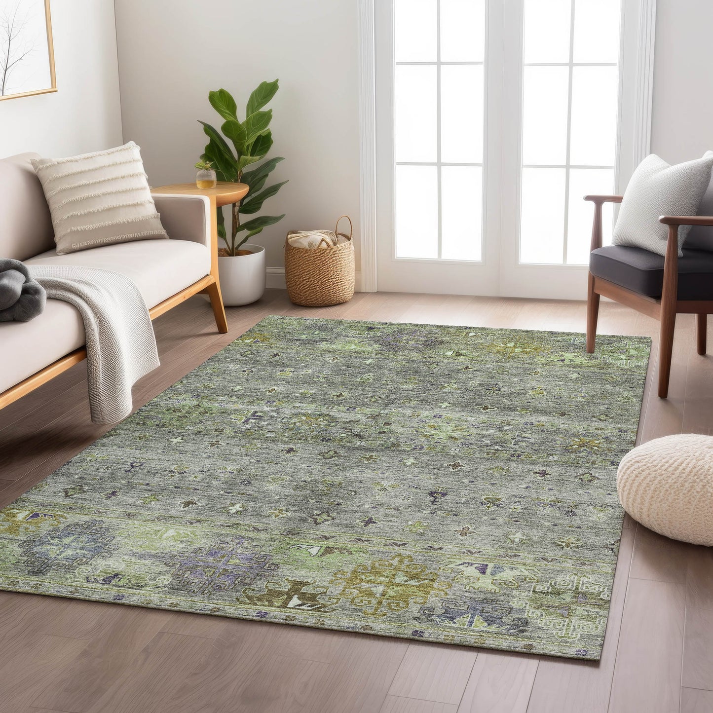 Machine Made Karaj KJ5 Sage - Dalyn Rugs