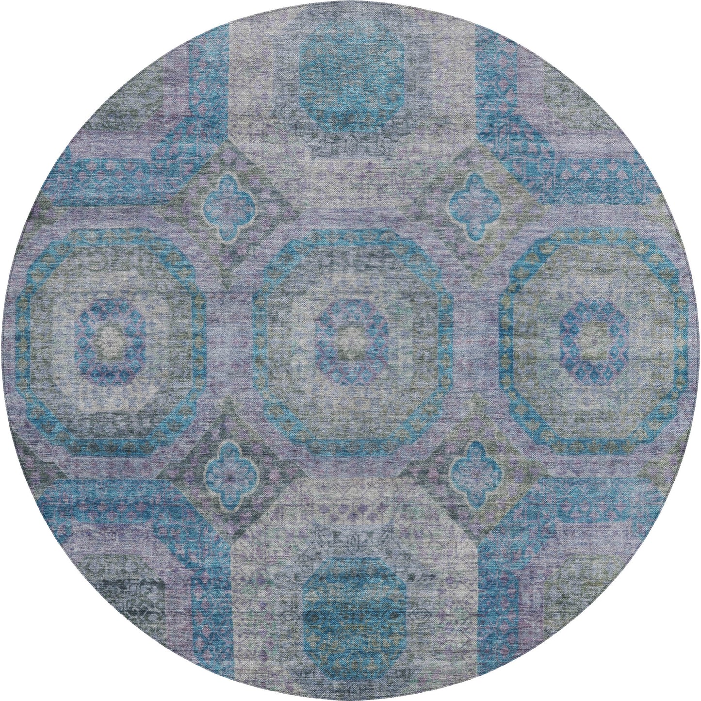 Machine Made Karaj KJ6 Blue - Dalyn Rugs