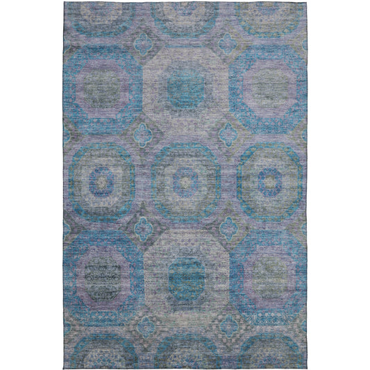 Machine Made Karaj KJ6 Blue - Dalyn Rugs