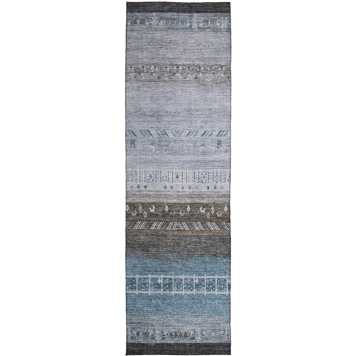 Machine Made Karaj KJ7 Blue - Dalyn Rugs