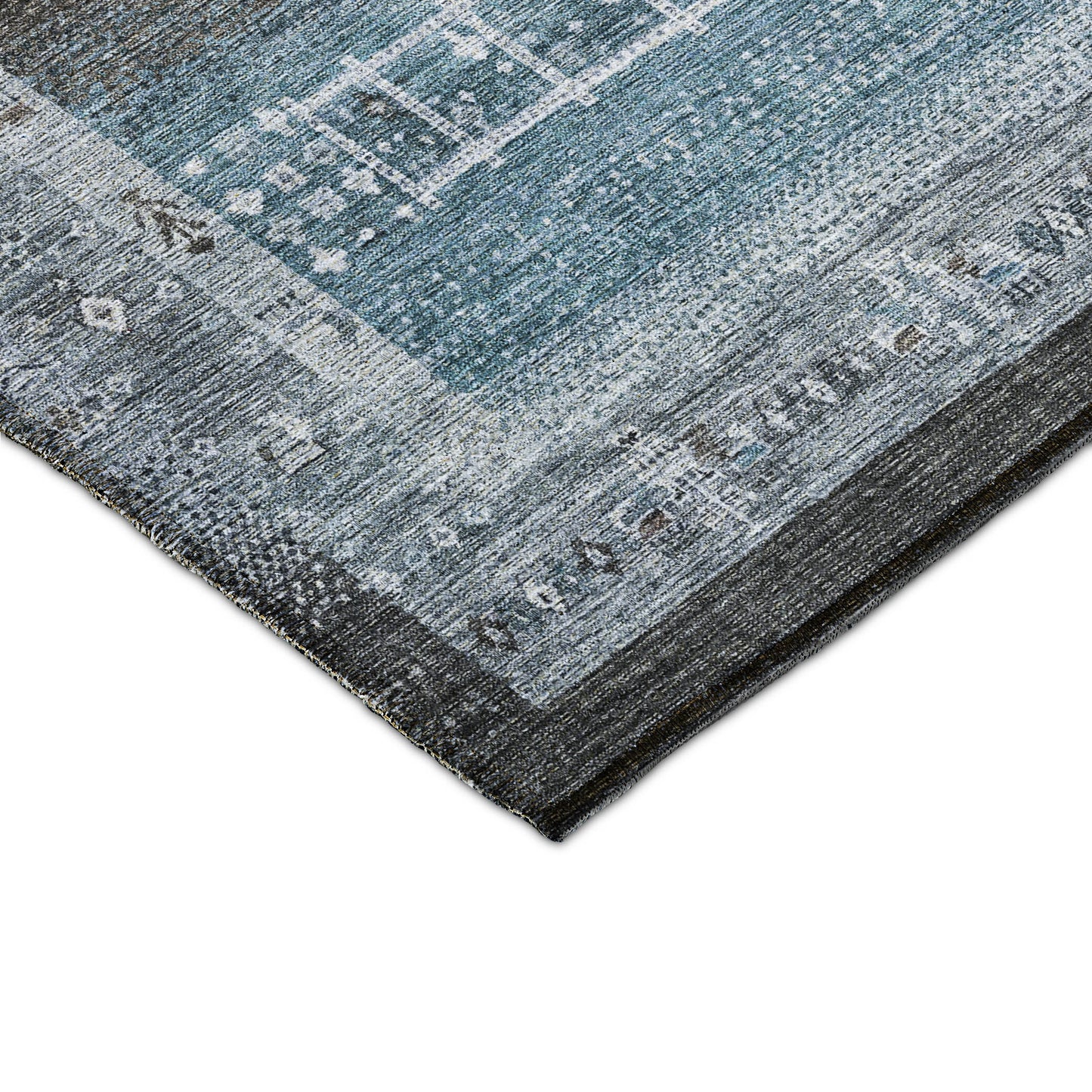 Machine Made Karaj KJ7 Blue - Dalyn Rugs