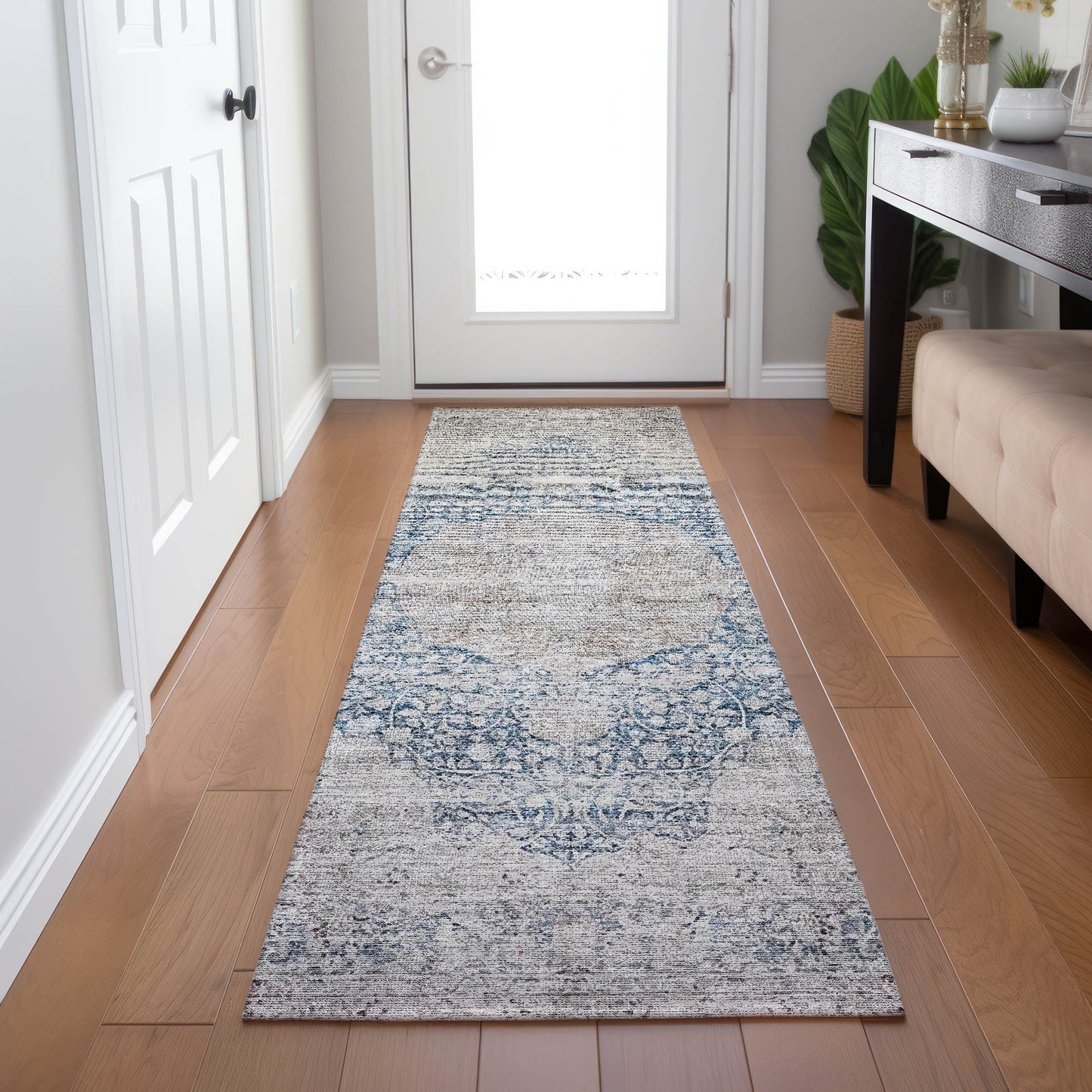 Machine Made Karaj KJ8 Blue - Dalyn Rugs