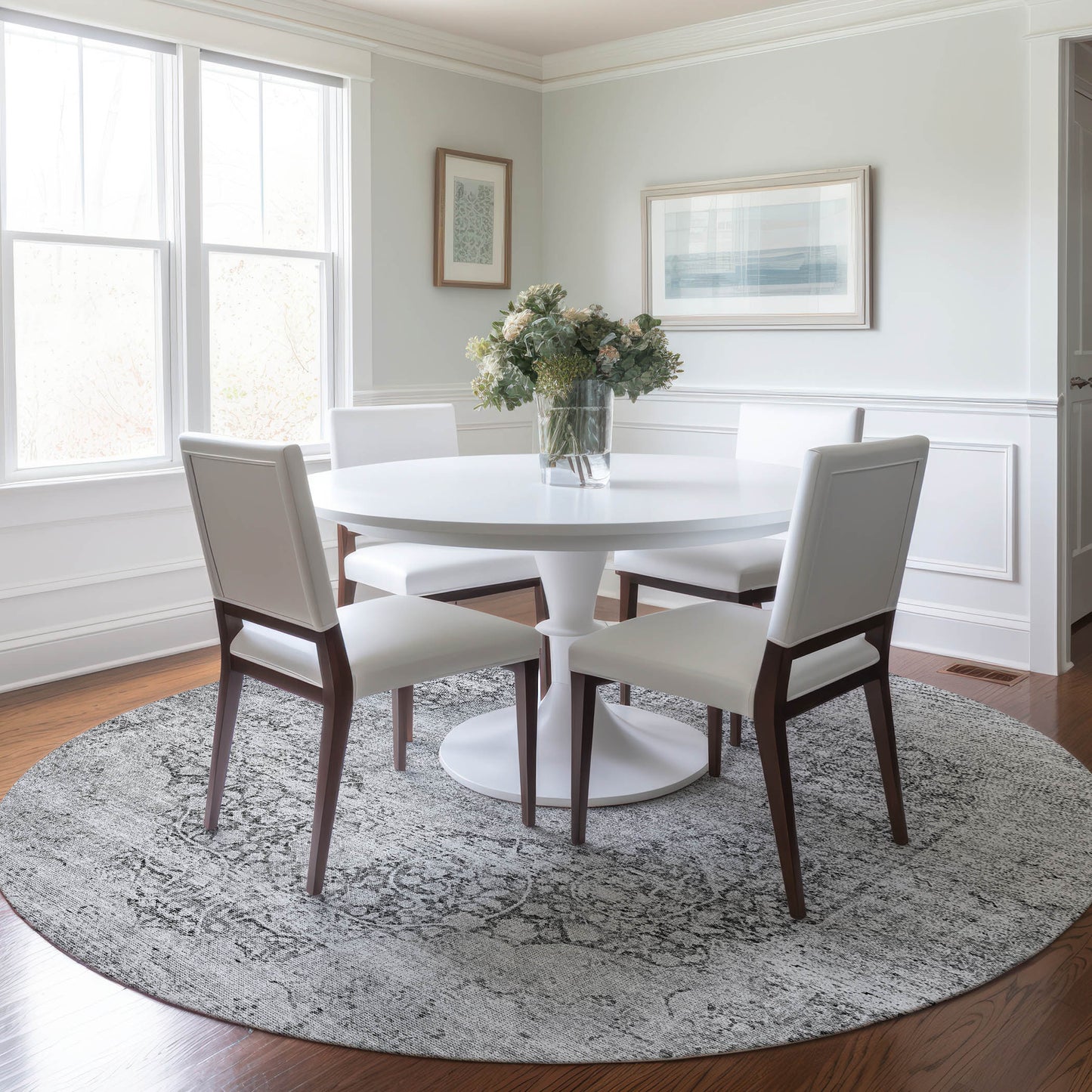 Machine Made Karaj KJ8 Gray - Dalyn Rugs