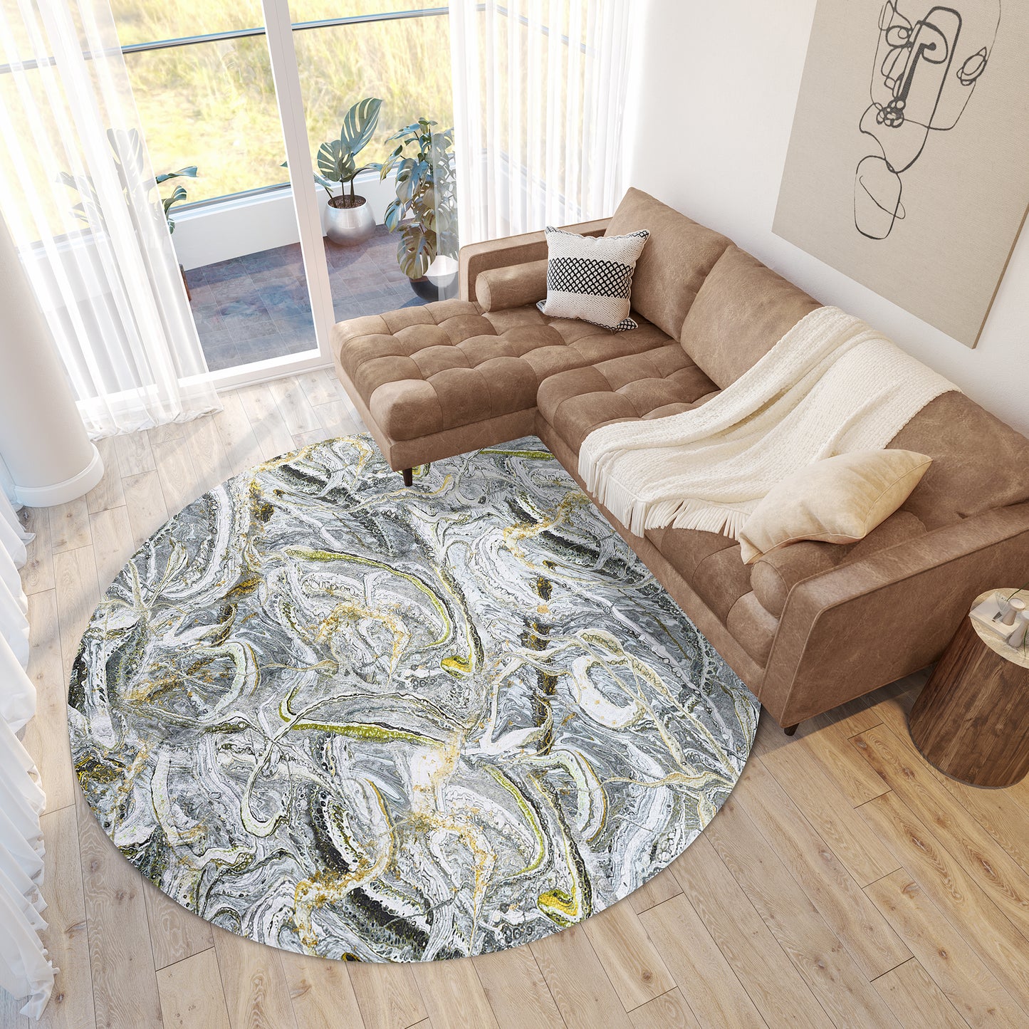 Machine Made Kikiamo KK12 Storm - Dalyn Rugs