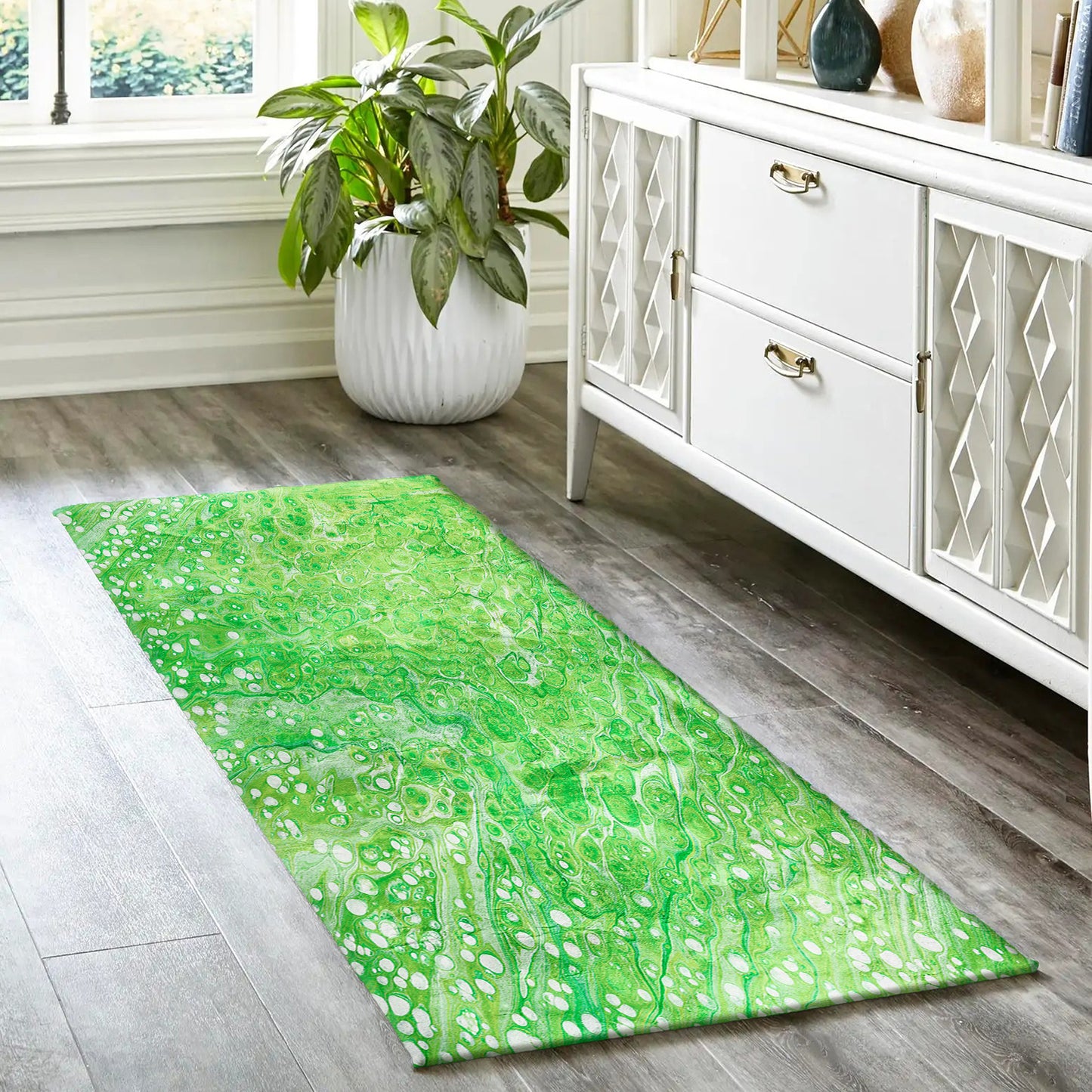 Machine Made Kikiamo KK5 Lime-In - Dalyn Rugs