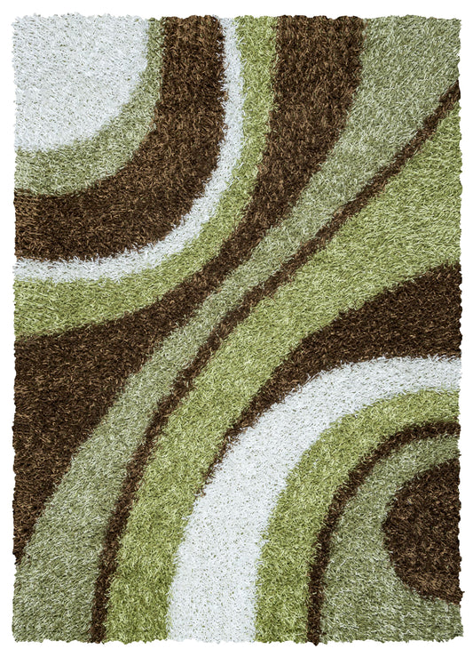 Kempton KM2324 Green Hand-Tufted Rug - Rizzy