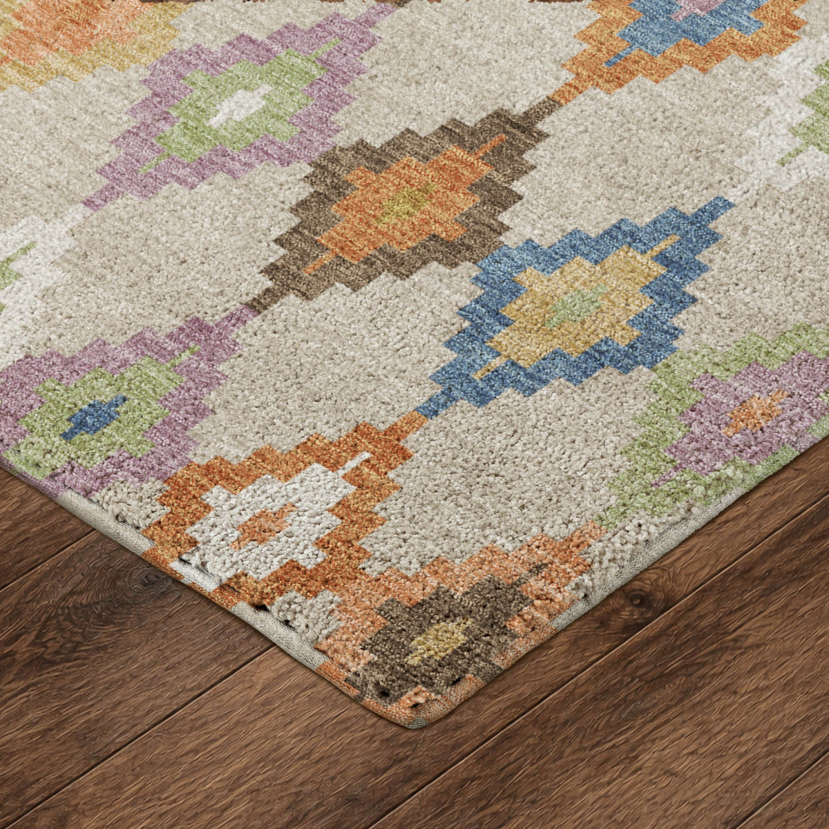 Luxury Washable Kenner KN10 Beige Rug
