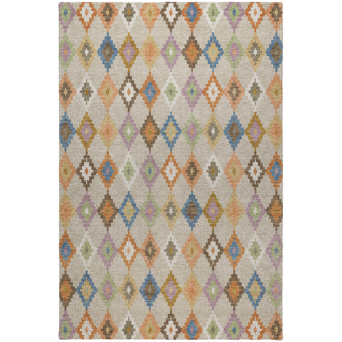 Luxury Washable Kenner KN10 Beige Rug