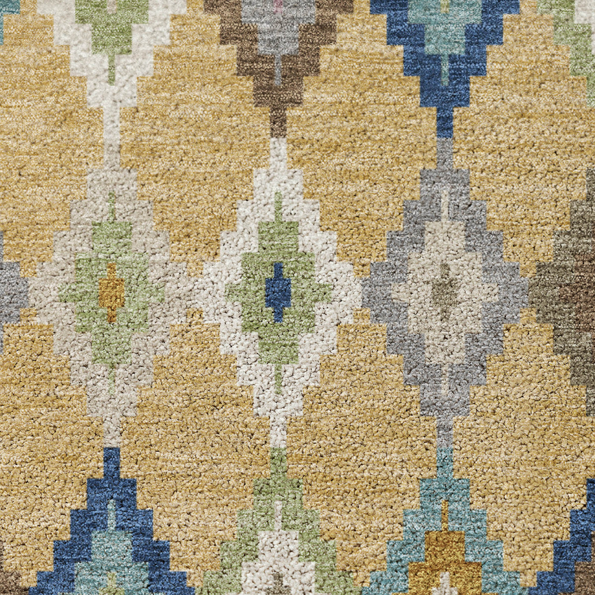 Luxury Washable Kenner KN10 Gold Rug