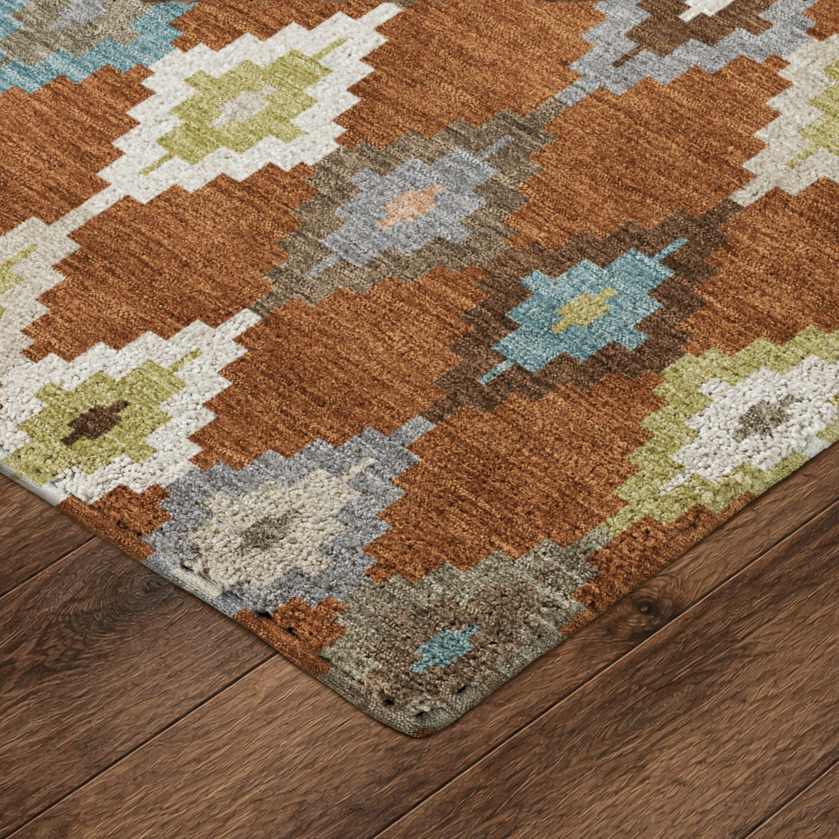 Luxury Washable Kenner KN10 Paprika Rug