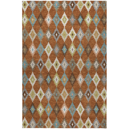 Luxury Washable Kenner KN10 Paprika Rug