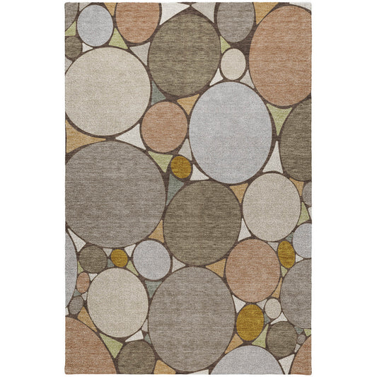 Luxury Washable Kenner KN1 Taupe Rug