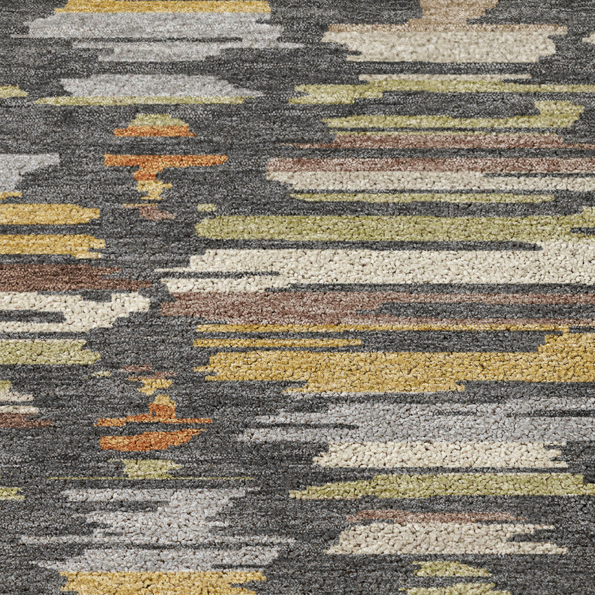Luxury Washable Kenner KN2 Charcoal Rug