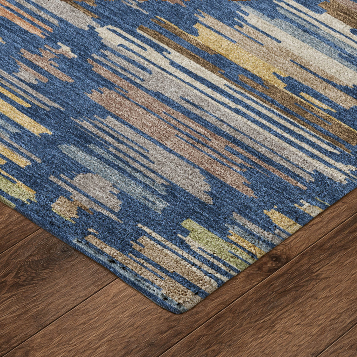 Luxury Washable Kenner KN2 Navy Rug