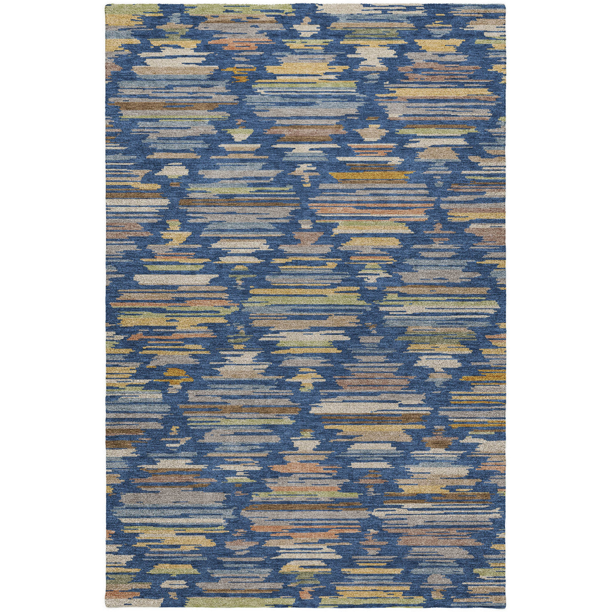 Luxury Washable Kenner KN2 Navy Rug