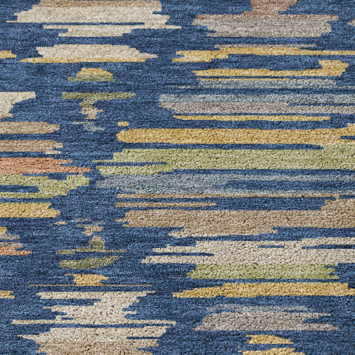 Luxury Washable Kenner KN2 Navy Rug