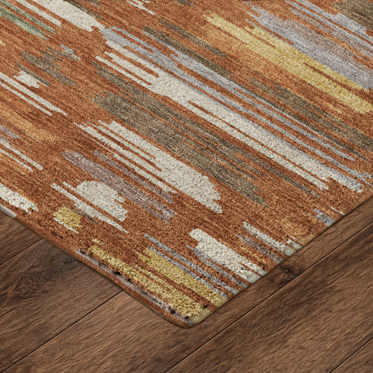 Luxury Washable Kenner KN2 Paprika Rug