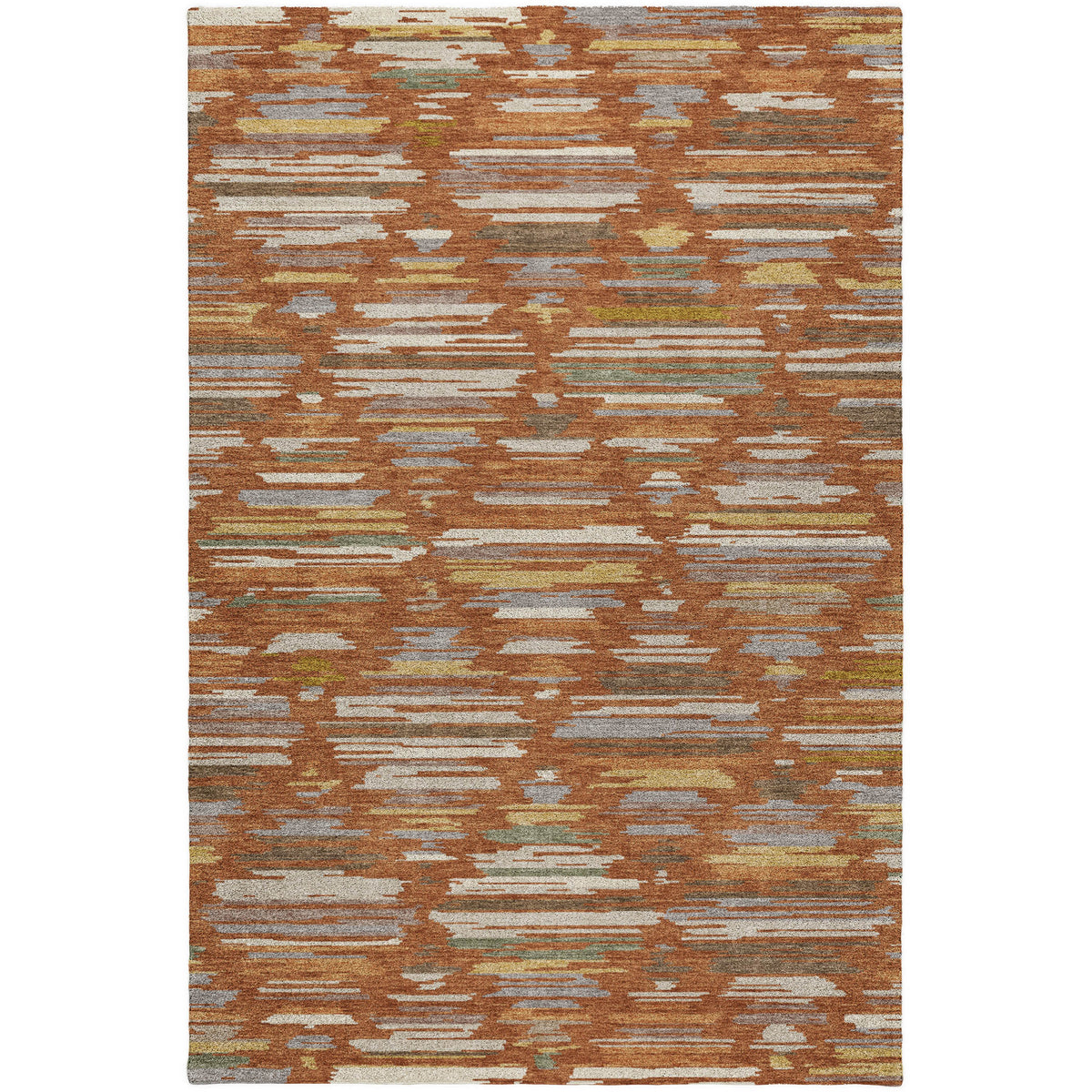 Luxury Washable Kenner KN2 Paprika Rug