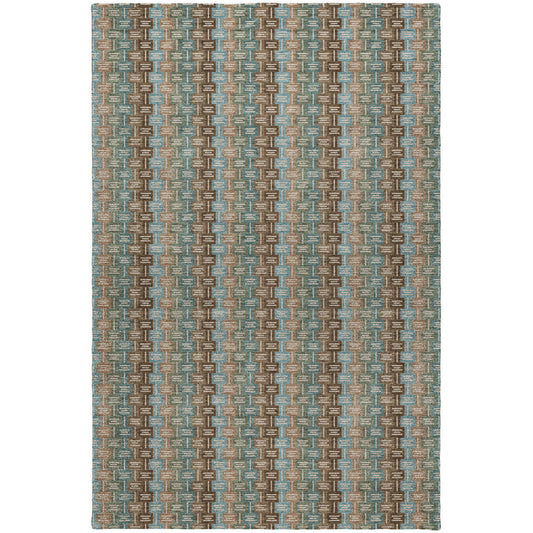 Luxury Washable Kenner KN3 Brown Rug