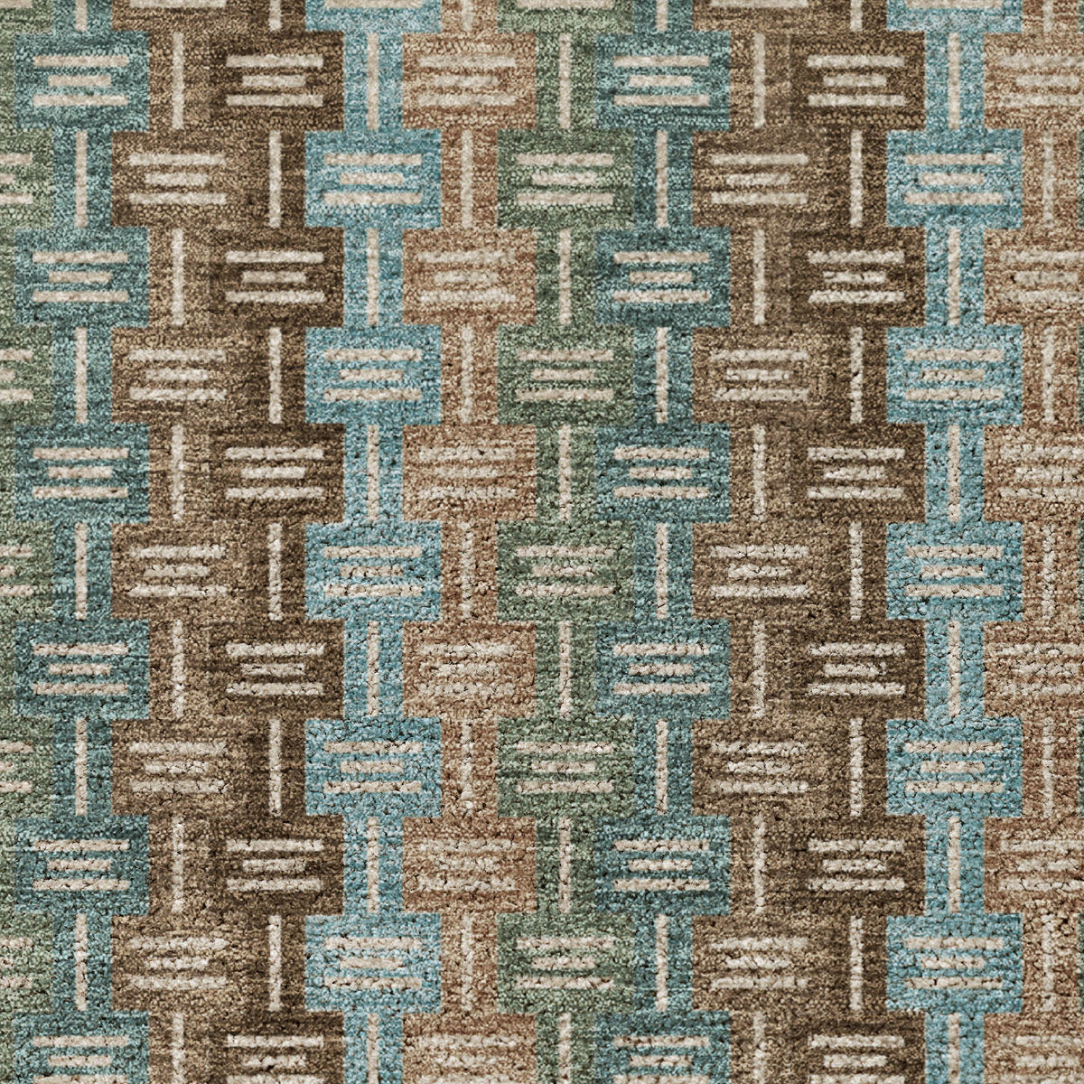 Luxury Washable Kenner KN3 Brown Rug