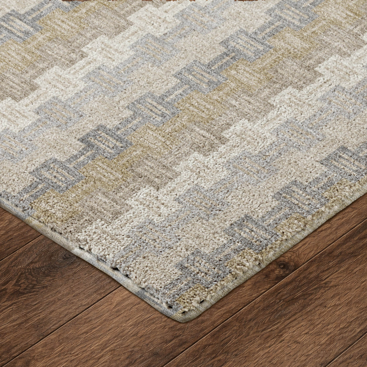 Luxury Washable Kenner KN3 Ivory Rug